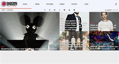 Desktop Screenshot of dancingastronaut.com